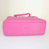 Dior Lady Dior large model handbag in pink leather cannage - Detail D5 thumbnail