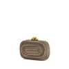 Bottega Veneta Knot pouch in brown braided leather - 00pp thumbnail