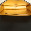 Chanel Boy shoulder bag in black, cream color and gold leather - Detail D3 thumbnail