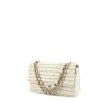 CHANEL Caviar Quilted Timeless Clutch White 205256