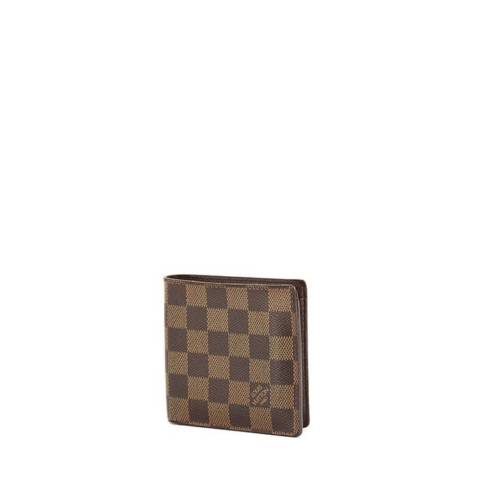 Autentico portafoglio carta Louis Vuitton damier marrone con scatola e  sacchetto