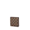 Portefeuille Louis Vuitton en toile damier marron - 00pp thumbnail