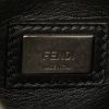 Fendi Mini Peekaboo shoulder bag in black leather - Detail D4 thumbnail
