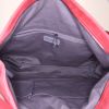 Shopping bag Chanel Grand Shopping in pelle trapuntata rossa - Detail D3 thumbnail