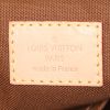 Bolso de mano Louis Vuitton Palermo en lona Monogram marrón y cuero natural - Detail D4 thumbnail