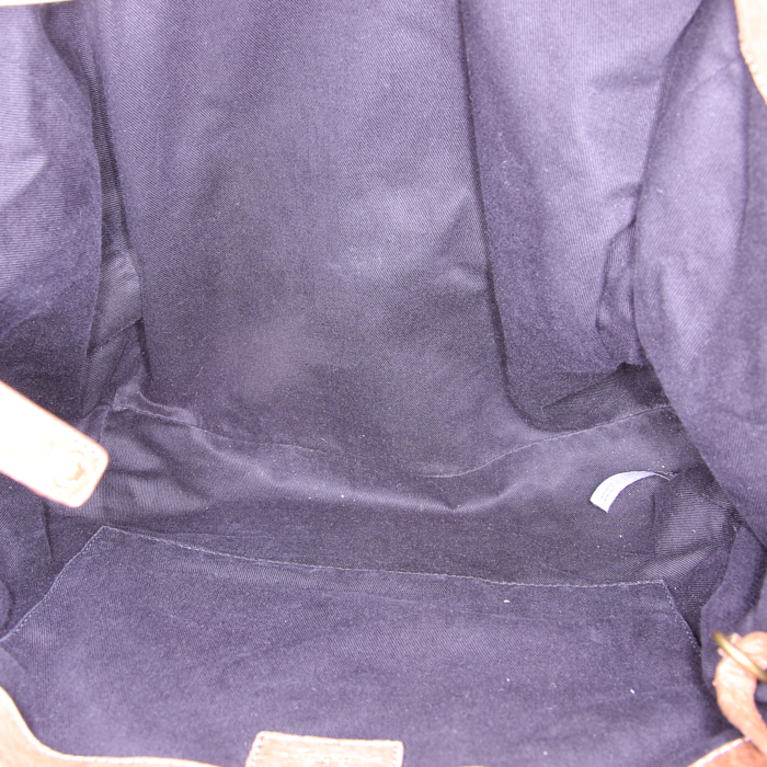 Borsa a spalla Jerome Dreyfuss modello medio in pelle marrone - Detail D2