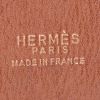 Cinturón Hermes Médor en cuero box color burdeos - Detail D1 thumbnail