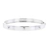 Messika bangle in white gold and diamonds - 00pp thumbnail