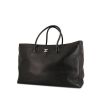 Chanel Executive large model weekend bag in black grained leather - 00pp thumbnail