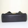 Bolso para llevar al hombro Dior Vintage en lona cannage negra y cuero negro - Detail D4 thumbnail