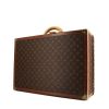 Valise Louis Vuitton Alzer en toile monogram marron et cuir naturel - 00pp thumbnail