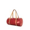 Louis Vuitton Papillon handbag in red monogram patent leather and natural leather - 00pp thumbnail