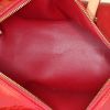 Bolso de mano Louis Vuitton Papillon en charol Monogram rojo y cuero natural - Detail D2 thumbnail