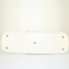 Bolso de mano Yves Saint Laurent Muse modelo pequeño en charol blanco - Detail D4 thumbnail