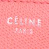 Sac à main Céline Phantom en cuir grainé rouge-orangé - Detail D3 thumbnail