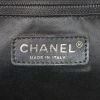 Chanel Shopping GST small model bag worn on the shoulder or carried in the hand in black quilted grained leather - Detail D3 thumbnail
