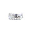 Mauboussin Belle de jour ring in white gold,  diamonds and mother of pearl - 00pp thumbnail