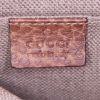 Pochette Gucci Bamboo Indy Hobo en cuir marron - Detail D3 thumbnail