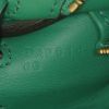 Bolso de mano Hermes Kelly 25 cm en cuero swift verde - Detail D5 thumbnail
