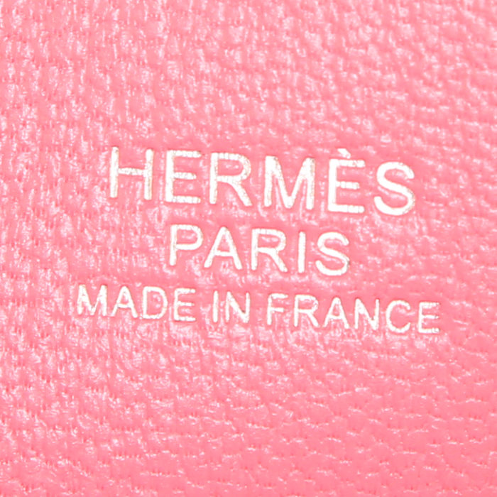 Borsa a tracolla Hermès Opli in pelle rossa - Detail D3