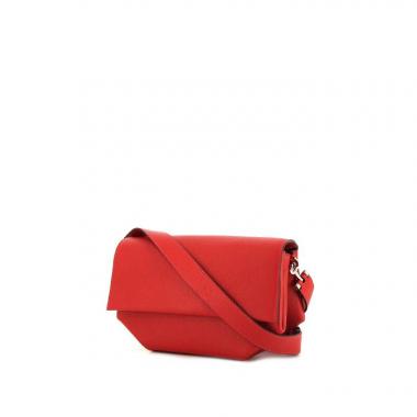 Bolso bandolera Hermès Opli en cuero rojo