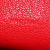 Hermès Clic shoulder bag in red Mysore leather - Detail D4 thumbnail