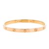 Cartier Love bracelet in pink gold, size 21 - 00pp thumbnail