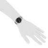 Montre Rolex Oyster Perpetual Date en acier et or blanc 18k Ref :  115234 Vers  2012 - Detail D1 thumbnail