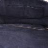 Valentino Garavani Rockstud Lock shoulder bag in black grained leather - Detail D3 thumbnail