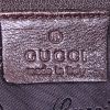 Gucci Tribeca handbag in brown monogram canvas and brown leather - Detail D3 thumbnail