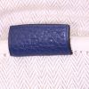 Hermes Victoria handbag in black and blue togo leather - Detail D4 thumbnail