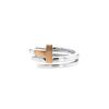 Tiffany & Co Wire ring in silver and pink gold - 00pp thumbnail
