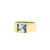 Cartier Tank small model ring in yellow gold and topaz - 00pp thumbnail