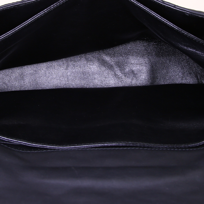 Sac à main Dior Miss Dior en cuir matelassé noir - Detail D2
