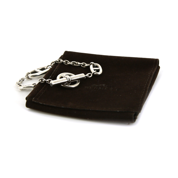 Brazalete Hermes Chaine d'Ancre en plata