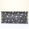 Shopping bag Givenchy Stargate modello medio in pelle nera a fiori - Detail D5 thumbnail