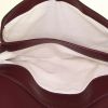 Givenchy Duetto shoulder bag in burgundy, pink and white tricolor leather - Detail D2 thumbnail