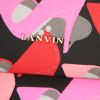 Sac bandoulière Lanvin Sugar en toile rose - Detail D3 thumbnail