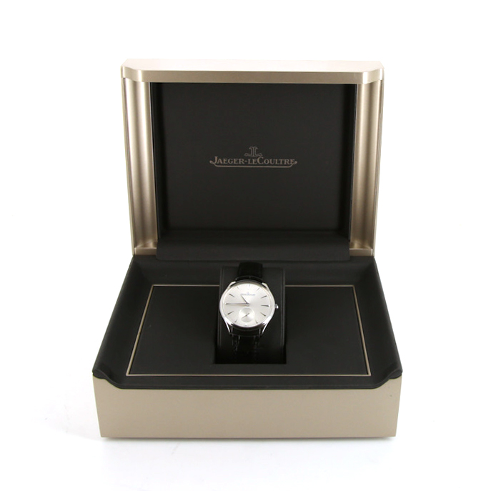 Montre Jaeger Lecoultre Master Ultra Thin en acier Ref :  171.8.90.S Vers  2010 - Detail D2