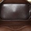 Hermès Lindy 34 cm shoulder bag in brown leather - Detail D2 thumbnail