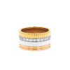 Boucheron  Quatre White Edition ring in 3 golds,  ceramic and diamonds - 00pp thumbnail