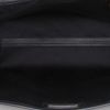 Fendi Defender medium size holder in brown monogram canvas and black leather - Detail D1 thumbnail