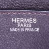 Borsa Hermes Birkin 35 cm in pelle martellata marrone - Detail D3 thumbnail