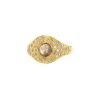 Sortija De Beers Talisman en oro amarillo,  diamantes y diamante en bruto - 00pp thumbnail