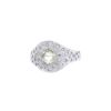 De Beers Talisman ring in white gold,  diamonds and rough diamond - 00pp thumbnail