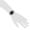 Montre Rolex Datejust Turn O Graph en acier et or blanc 18k Ref :  116264 Vers  2006 - Detail D1 thumbnail