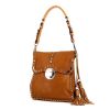 Prada handbag in brown leather - 00pp thumbnail