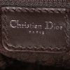 Dior Hardcore bag worn on the shoulder or carried in the hand in cream color and brown foal and brown canvas - Detail D3 thumbnail