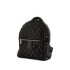 Chanel Coco Cocoon backpack in black quilted canvas and black leather - 00pp thumbnail