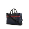 Bottega Veneta briefcase in blue intrecciato leather - 00pp thumbnail